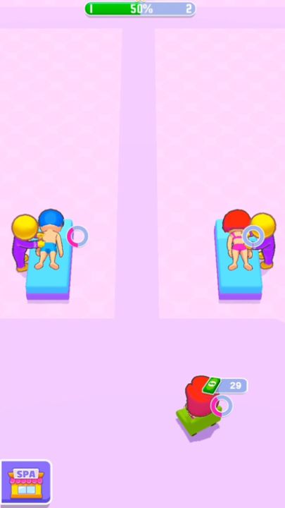 IDLE Spa Salon - 3D Arcade游戏截图