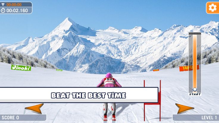 Slalom Ski Simulator游戏截图