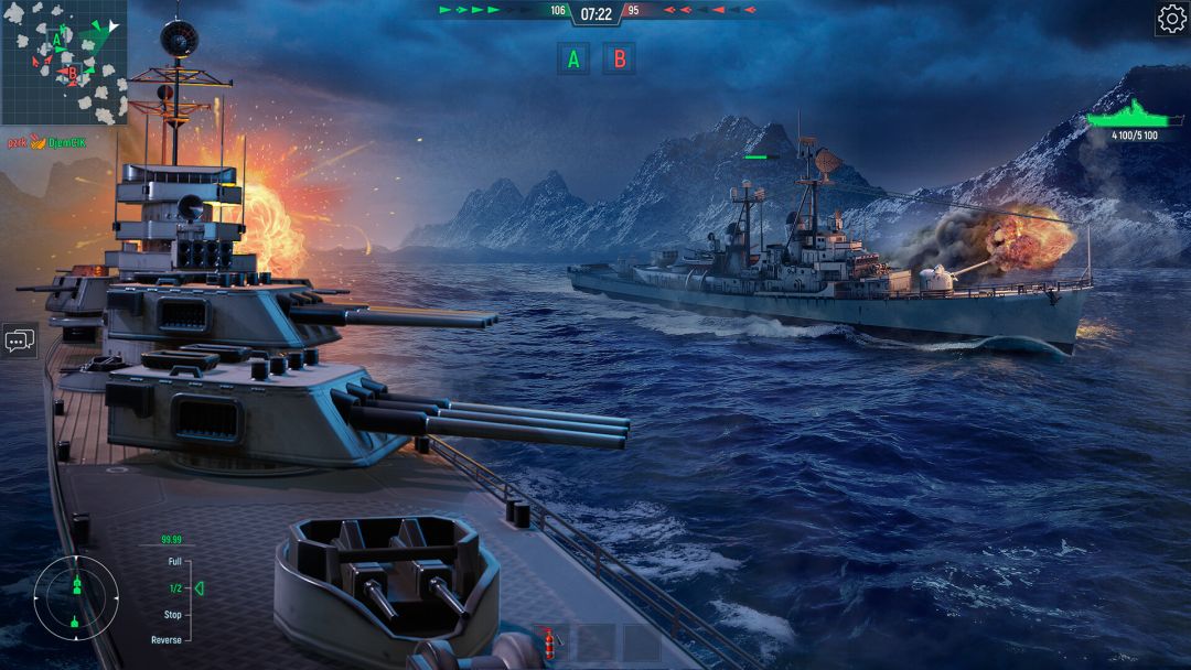 Force of Warships: 战舰游戏游戏截图