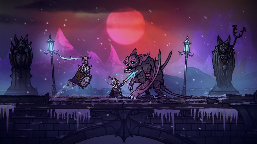 Tails of Iron 2: Whiskers of Winter游戏截图