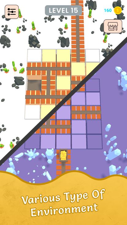 Railroad Maze Mastery Puzzle游戏截图