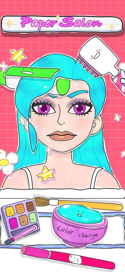 折纸达人-剪纸染色拼成一副美图游戏截图