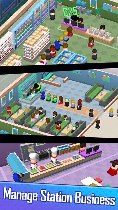Idle Railway Tycoon游戏截图