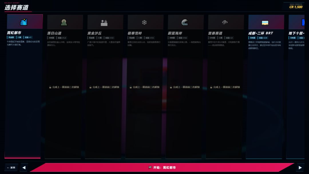 极速狂飙游戏截图
