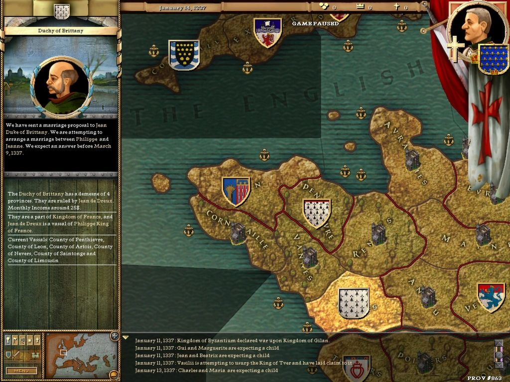 Crusader Kings Complete游戏截图