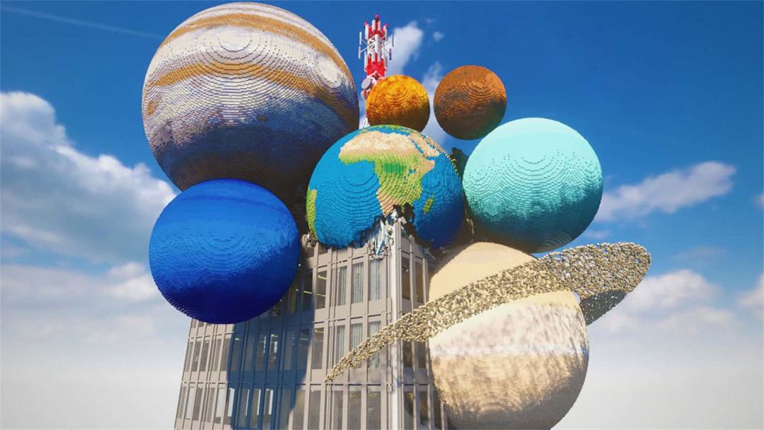 星球撞击模拟游戏截图