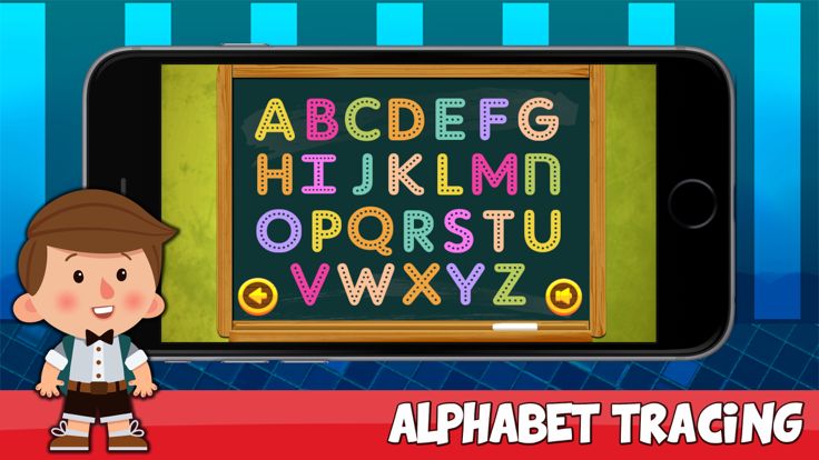 ABC 字母追踪 & 数学游戏 : 最好的教育游戏的孩子们游戏截图