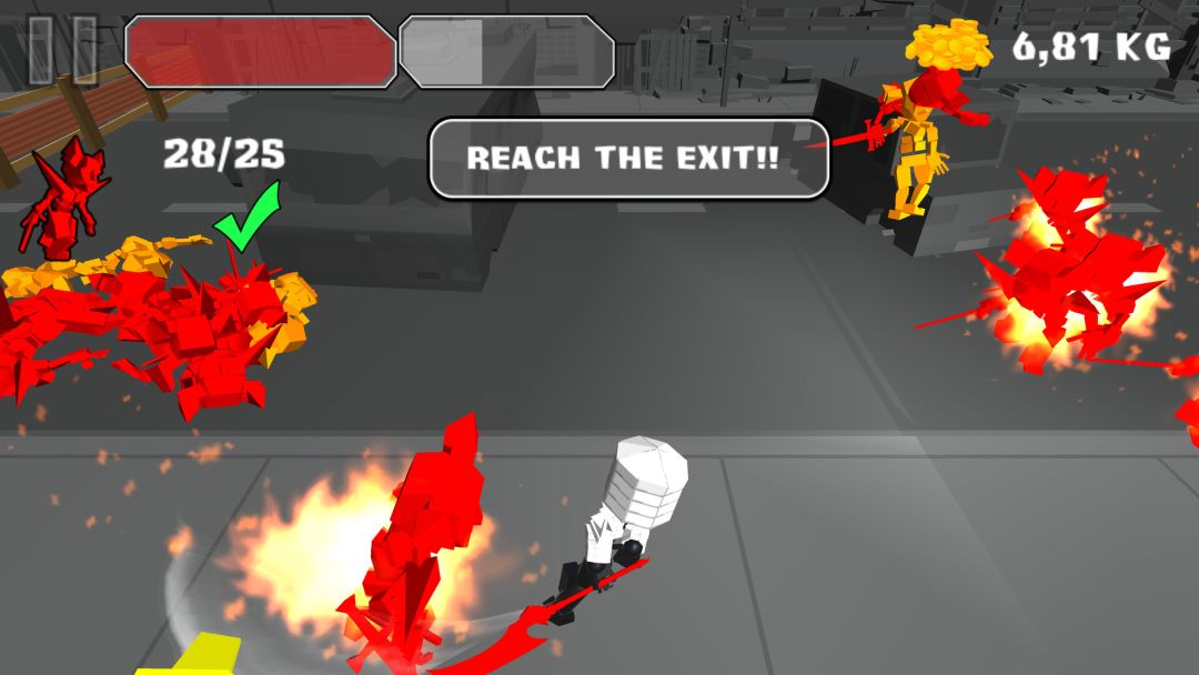 Stickman Killing Zombie游戏截图