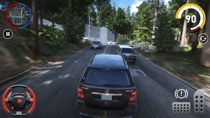 汽车驾驶学校模拟器3D：城市赛车游戏游戏截图