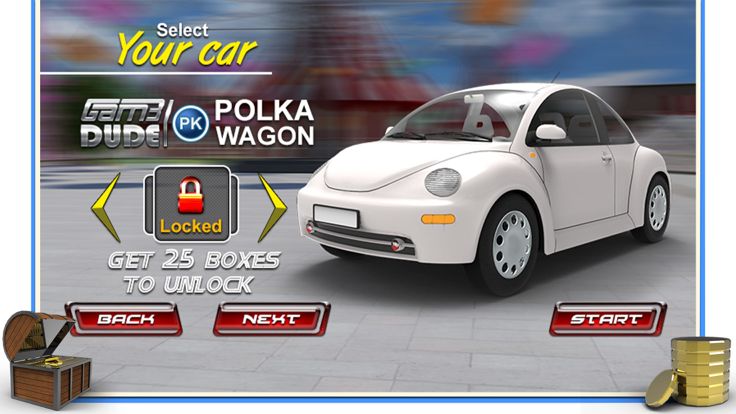 3D汽车驾驶特技 - 趣味模拟驾驶和模拟疯狂的冒险游戏截图