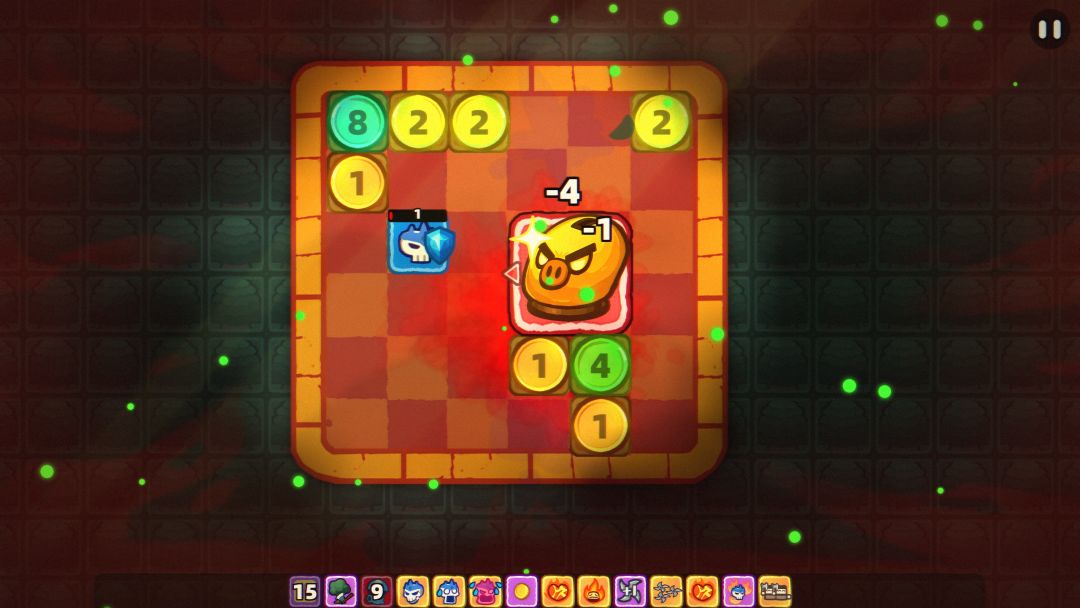 卡片魔王：只剩个头！游戏截图