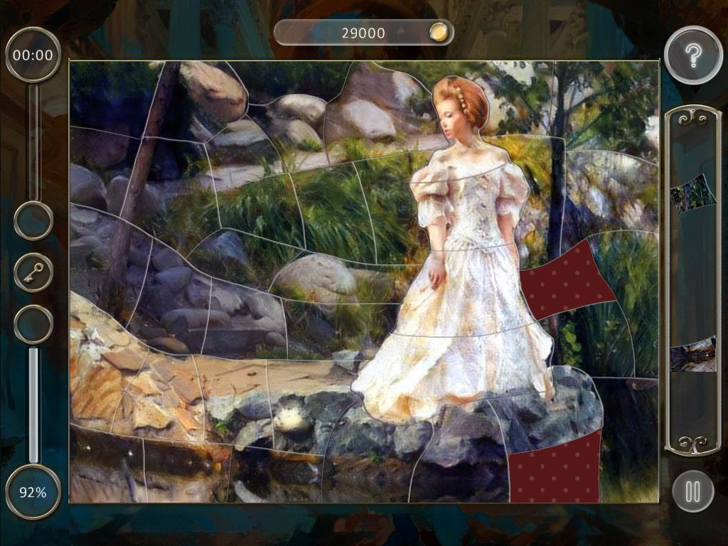 Fairytale Mosaics Beauty And The Beast 2游戏截图