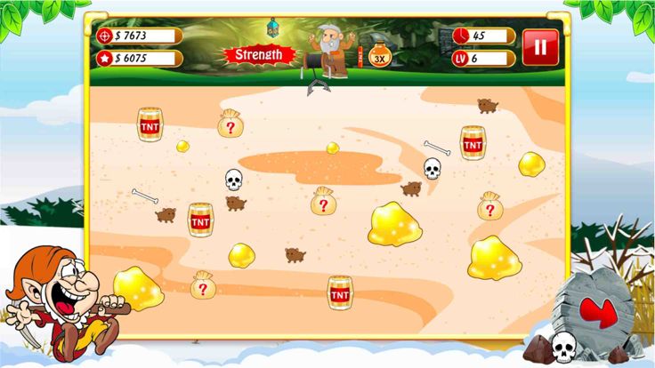 Gold Miner Deluxe Edition Pro游戏截图