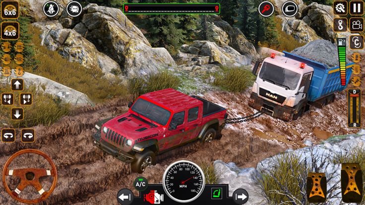 Offroad Mud Truck Driving game游戏截图