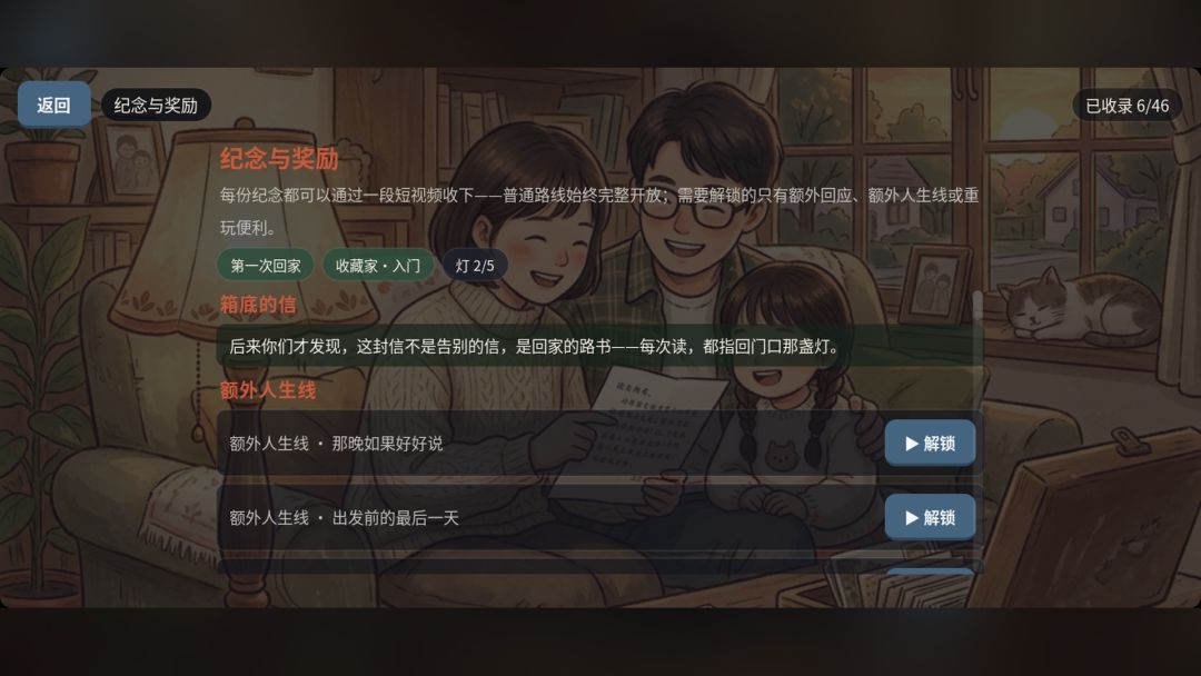 灯还亮着:箱子里的信游戏截图
