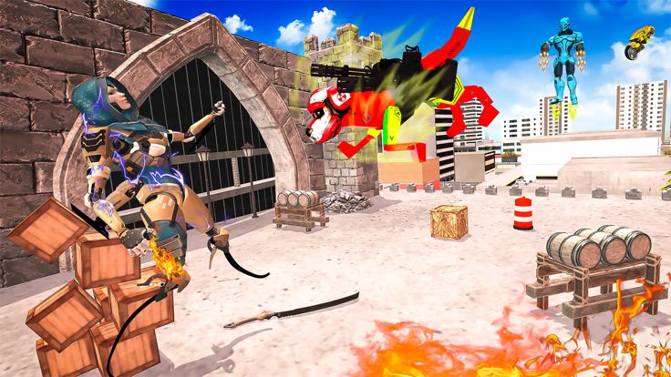 美国警察机器狗 3D游戏截图