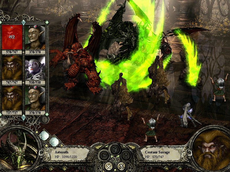 Disciples II: Rise of the Elves 游戏截图