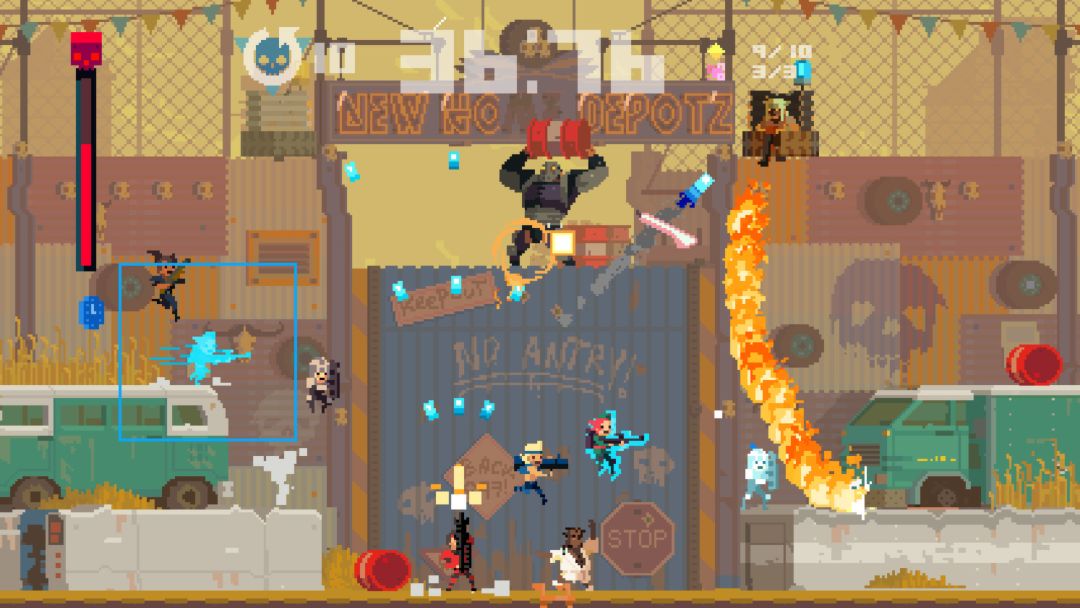 Super Time Force Ultra游戏截图