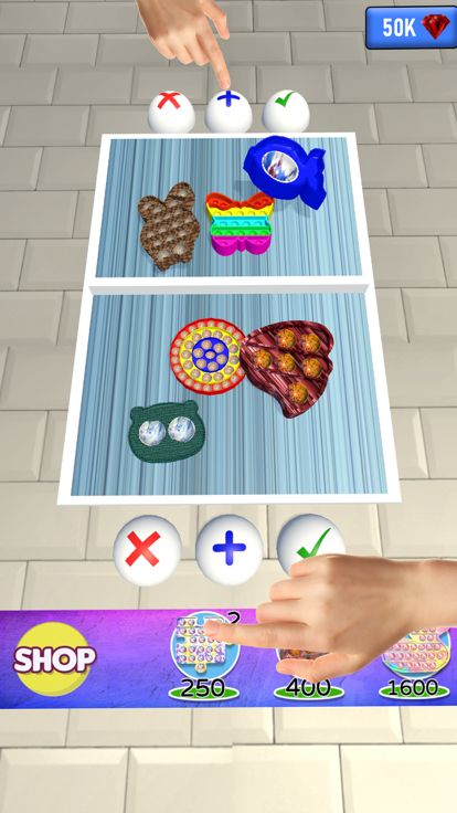Fidget Trade 3D: bubble pop it游戏截图