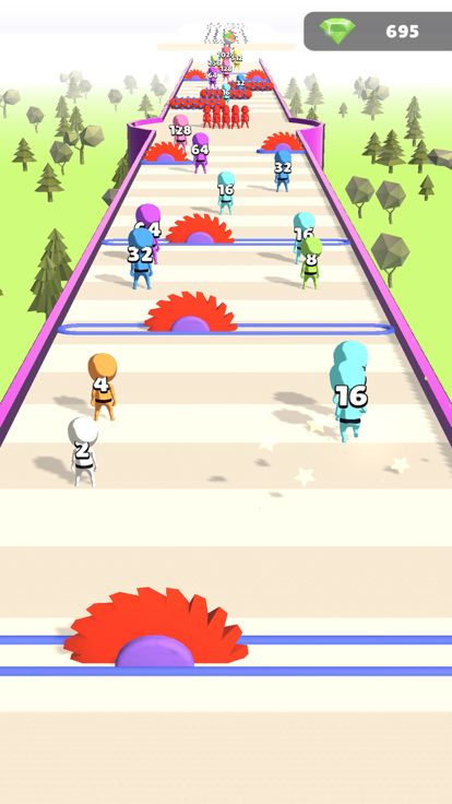 2048 Clash 3D游戏截图