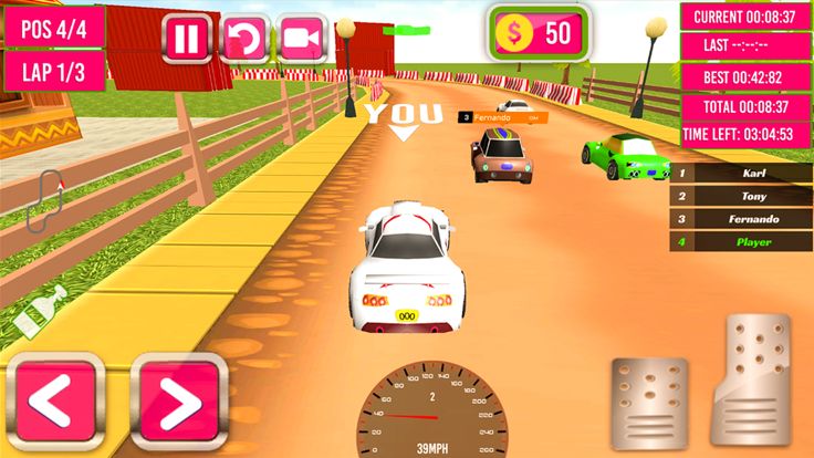 Kids Rally Cars 3D游戏截图