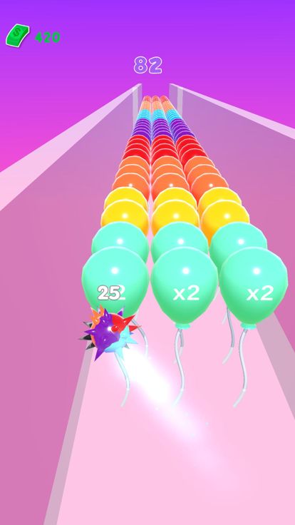Balloon Pop Rush游戏截图