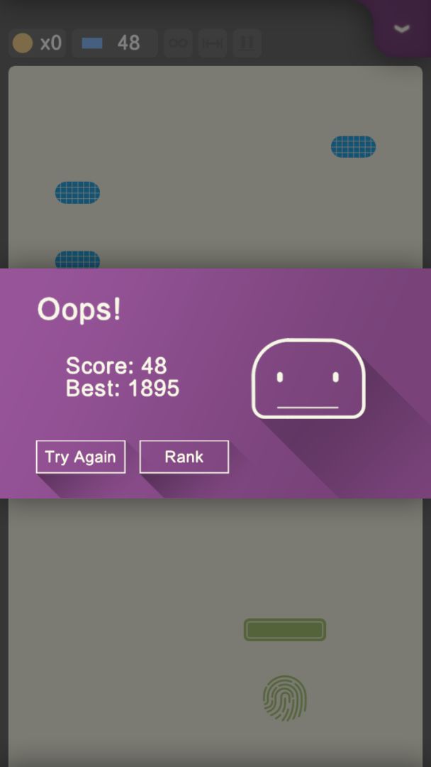 爆裂方块 - 经典打砖块小游戏游戏截图