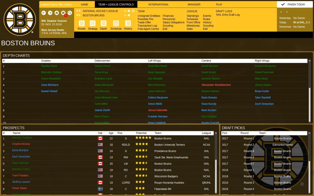 Franchise Hockey Manager 3游戏截图