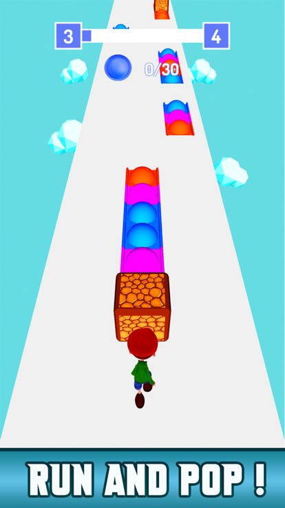Pop It Rush -Antistress Runner游戏截图