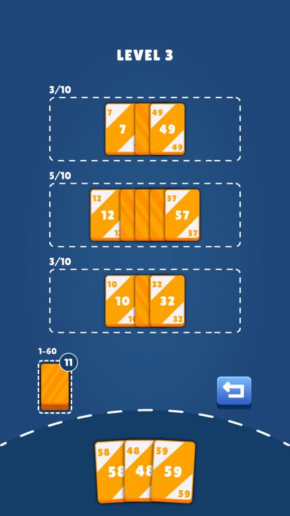 Card Sort - Relaxing Puzzle游戏截图