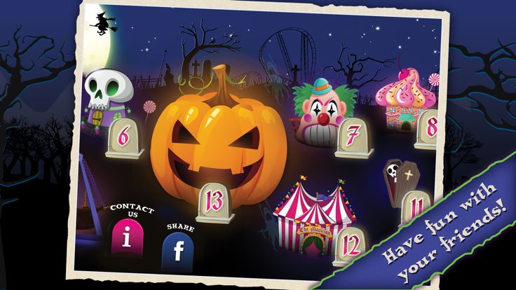 Halloween Countdown 2015 - 13 daily free games游戏截图