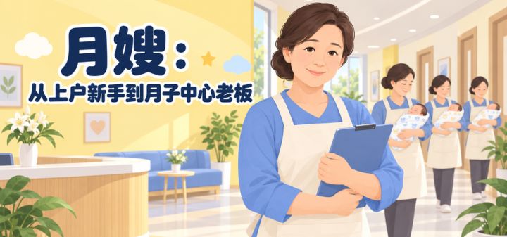 月嫂：从上户新手到月子中心老板 封面