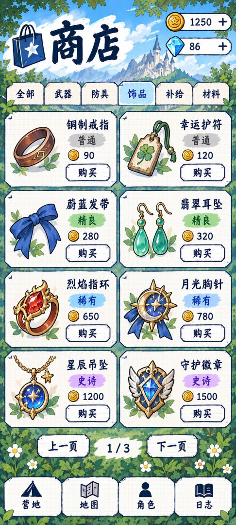 课间跑团游戏截图