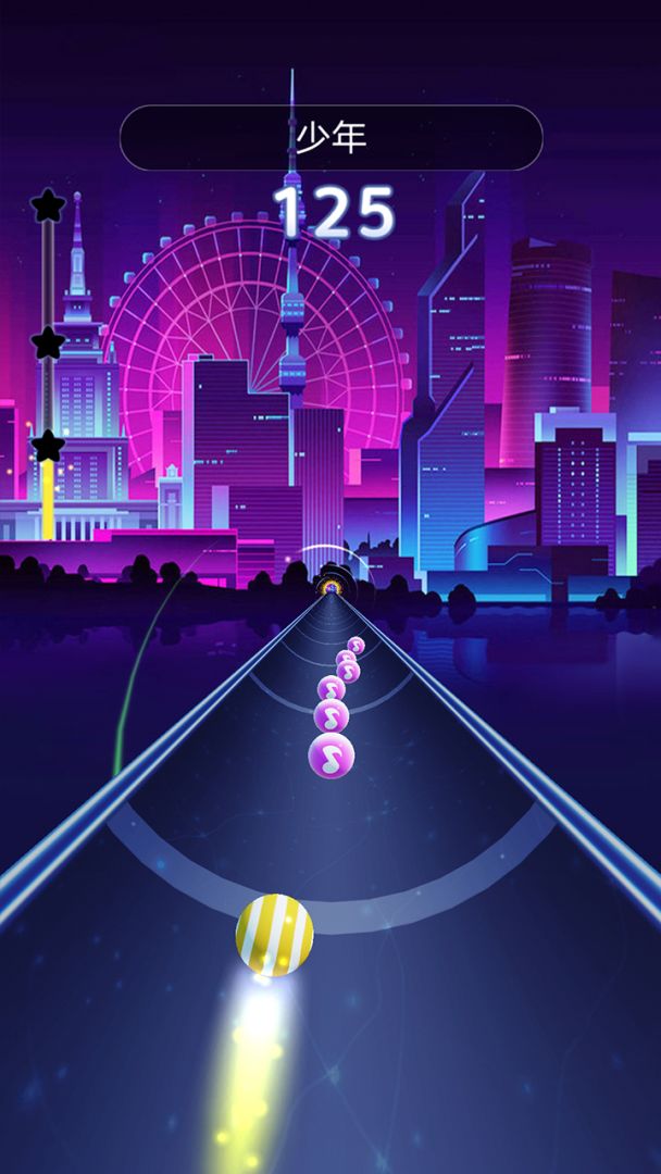 滚动音符游戏截图