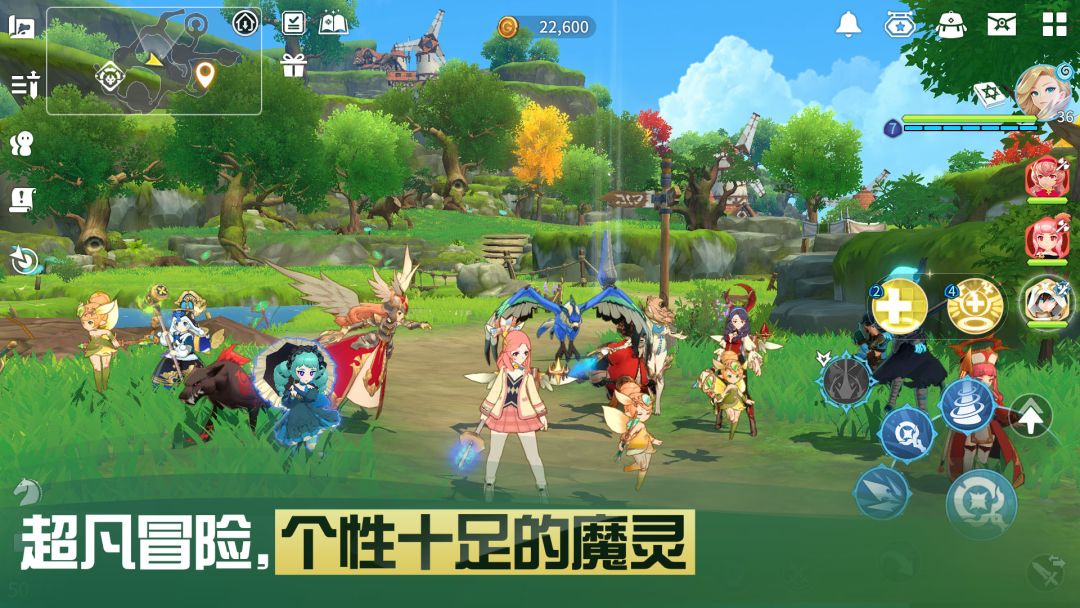 魔灵召唤: 克罗尼柯战记游戏截图