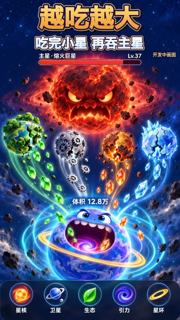 星球吃星球游戏截图