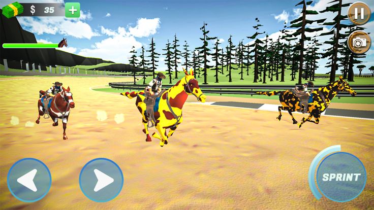 Horse Racing Game Horse Derby游戏截图