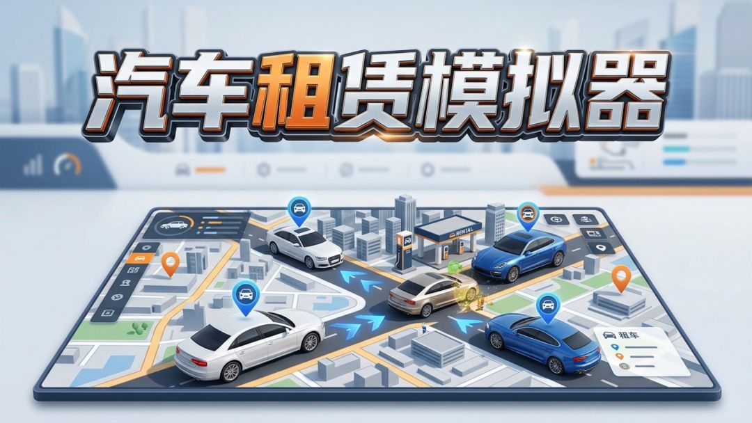 汽车租赁模拟器游戏截图