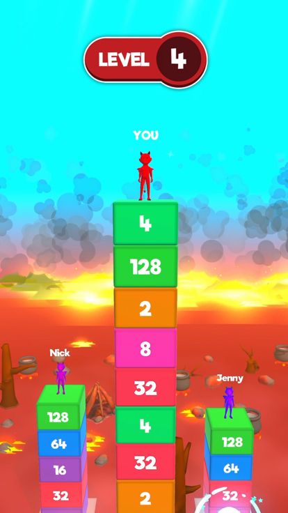 Hell 2048游戏截图