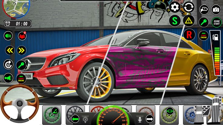 Car Parking Prado Drive Game游戏截图