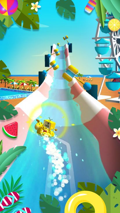 Waterpark: Slide Race游戏截图