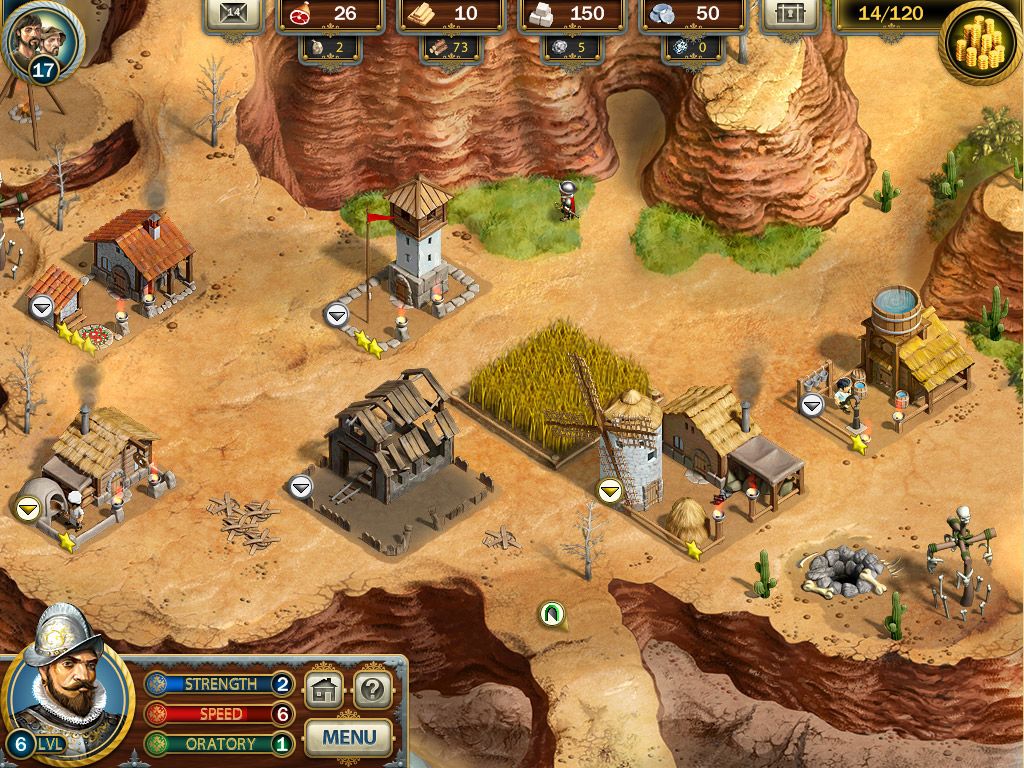 Adelantado Trilogy. Book Two游戏截图