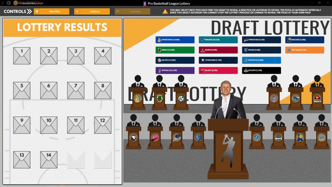 Draft Day Sports: Pro Basketball 2020游戏截图