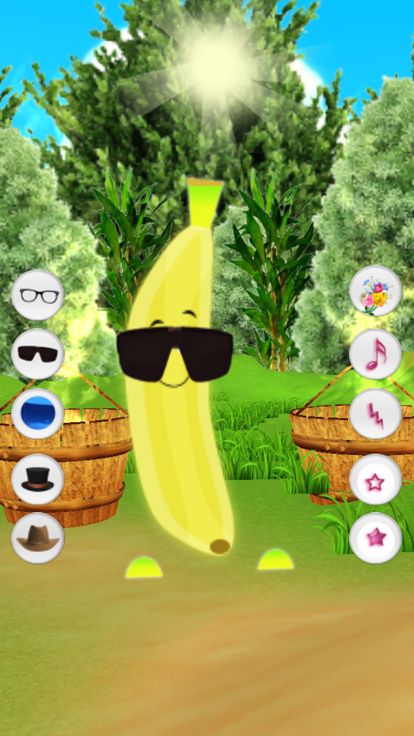 Talking Banana - موزة المتكلمة游戏截图