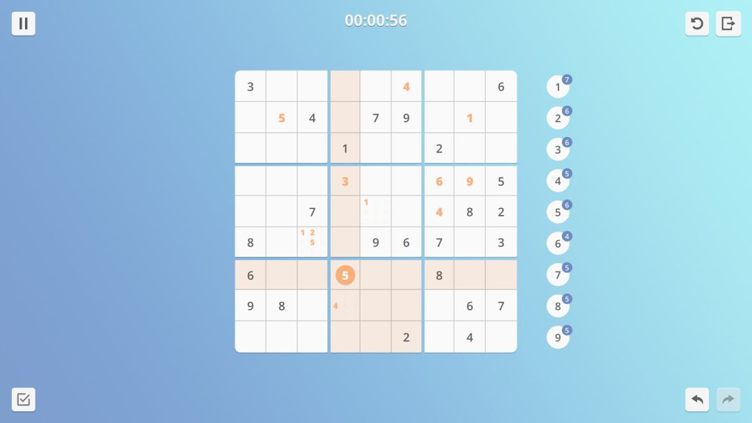 Sudoku Universe / 数独宇宙游戏截图
