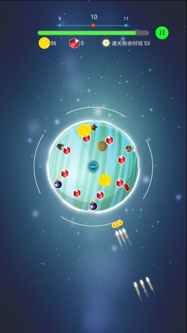 轰炸行星游戏截图