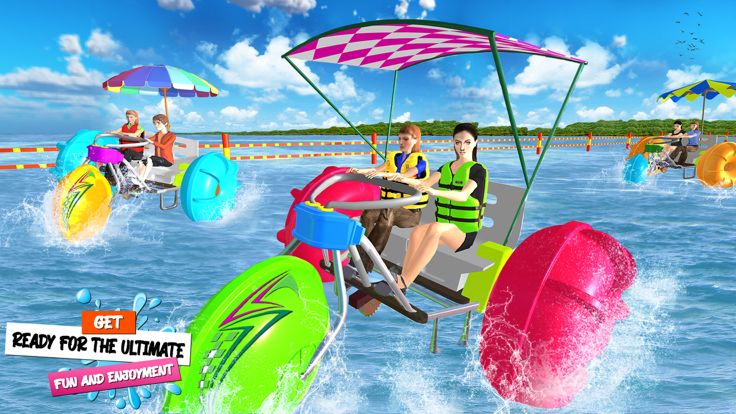 Water Surfer Beach Tricycle游戏截图