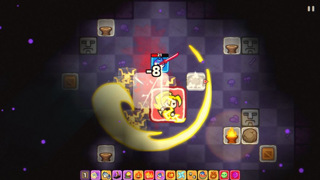 卡片魔王：只剩个头！游戏截图