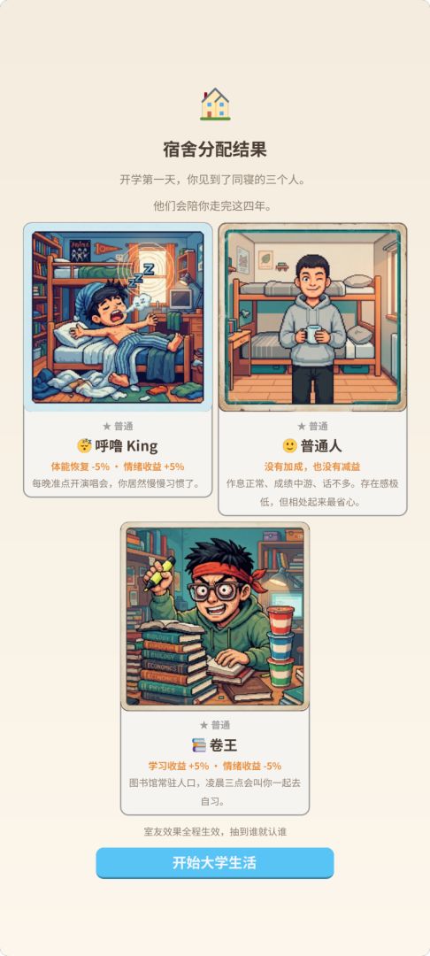 中国式大学生游戏截图