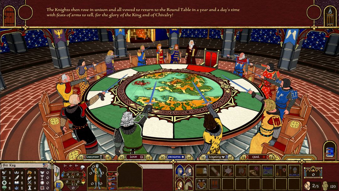Legends of the Round Table游戏截图